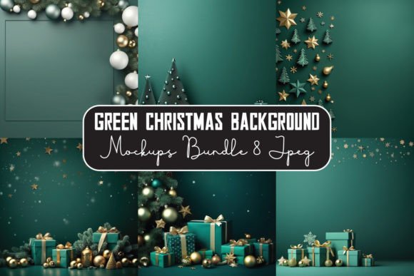 Christmas Backgrounds Mockups Bundle: Your Holiday Design Solution