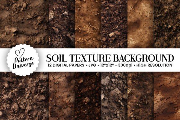 Earth-Tone Elegance: The Versatility of Soil Texture Backgrounds