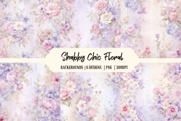 The Timeless Appeal of Shabby Chic Floral Backgrounds