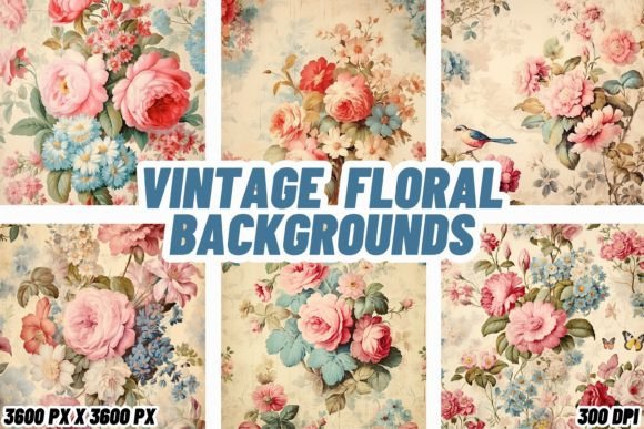 Timeless Design: The Power of Vintage Floral Backgrounds