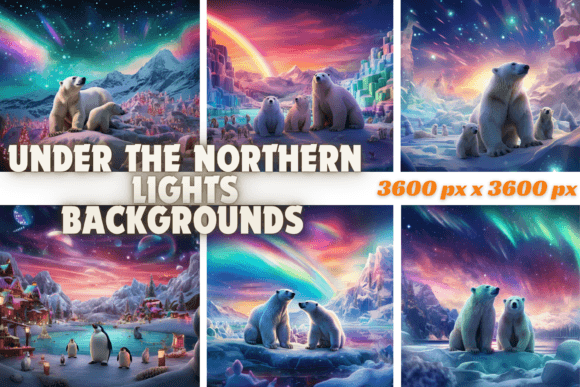 Under the Northern Lights Backgrounds: A Guide to Celestial Design