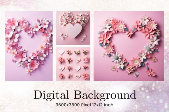 Valentine Day Heart Backgrounds Wall Art: A Digital Designer's Guide